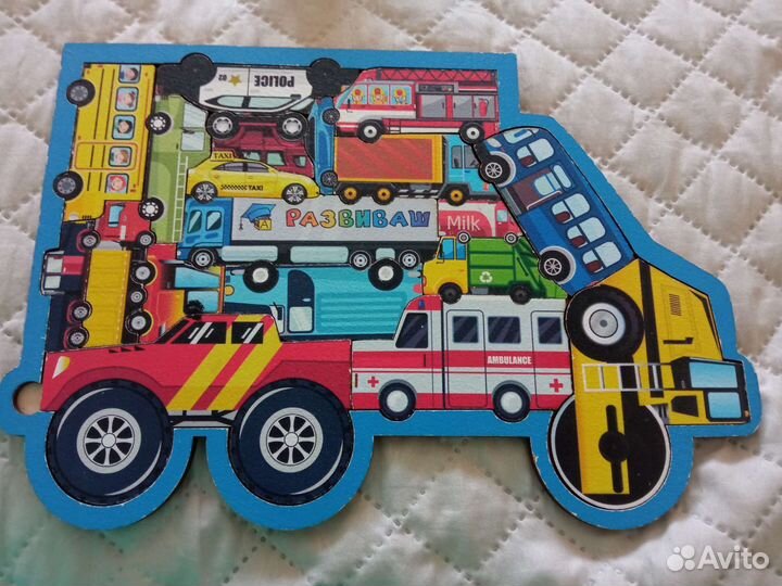 Деревянные пазлы, головоломки