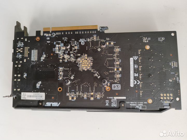 Видеокарта Asus RX 580 8gb 2048sp