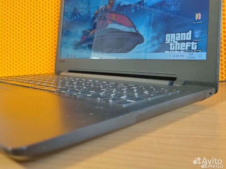 Быстрый ноутбук Леново/2 видеокарты/4 ядра/15.6