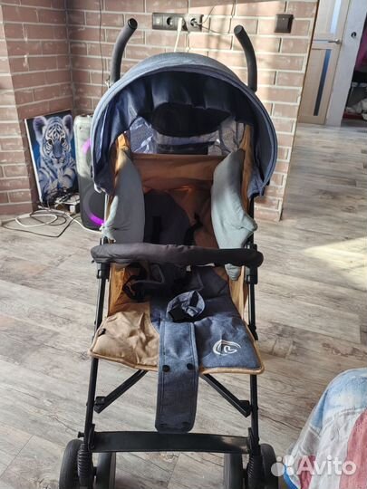 Прогулочная коляска трость бу