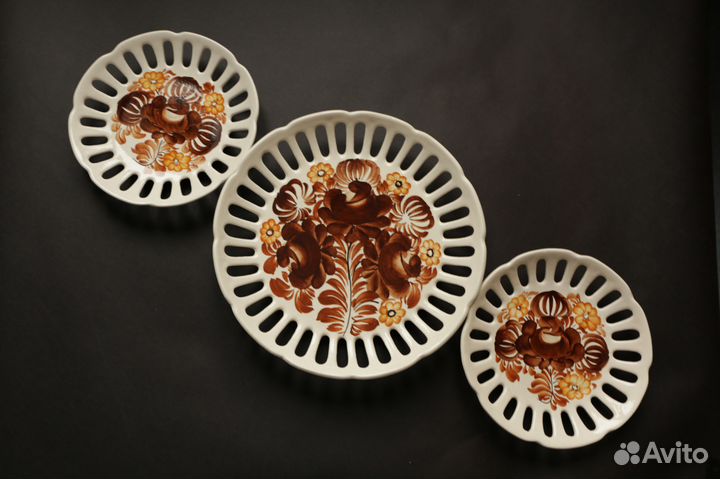 Тарелка настенная ручная роспись