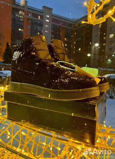 Кроссовки Nike Air Jordan тёплые (Арт.35287)