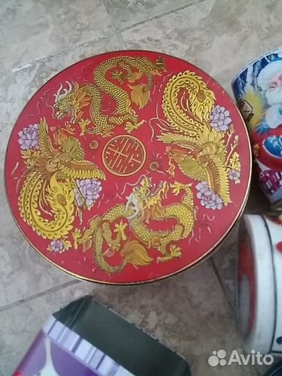 Жестяные банки 6 шт