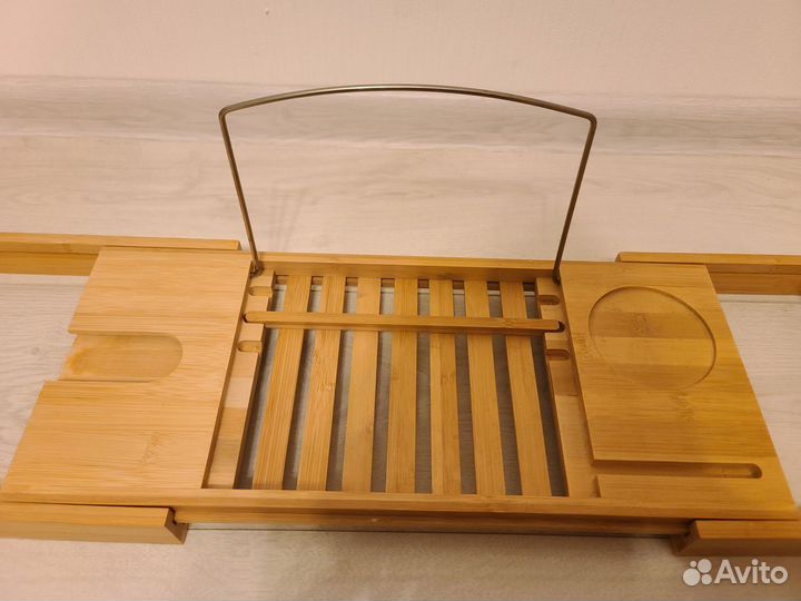 Столик поднос для ванной