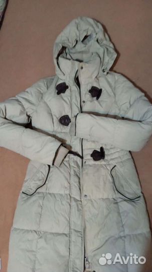 Пальто пуховое размер s