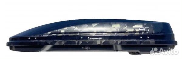 Бокс автомобильный магнум 420 (белый глянец