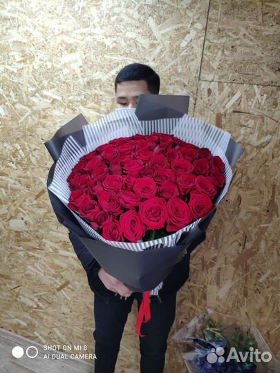 Букет цветов розы