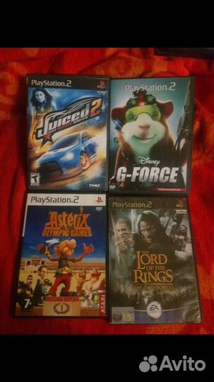 Диски для плейстейшн 2