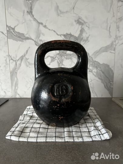 Гиря чугунная 16 кг