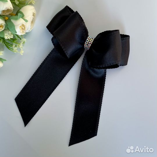 Банты стримеры, большие банты, банты на заколках