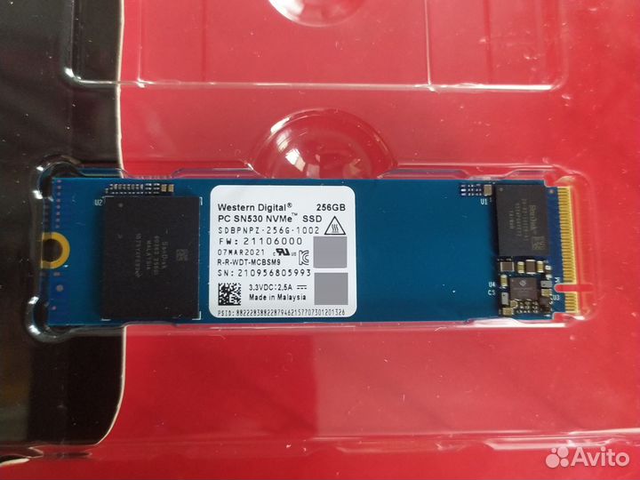 Ssd m2 nvme 256gb wd sn530