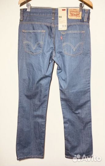 Новые джинсы Levis 511 разм. W34