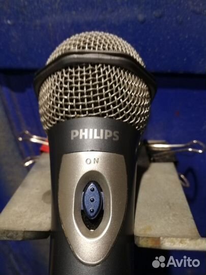 Проводной микрофон philips