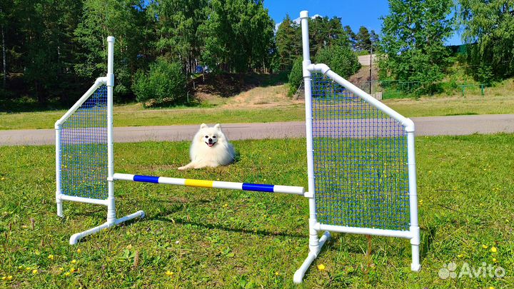 Барьеры для аджилити, слалом, тоннель, сумка-чехол
