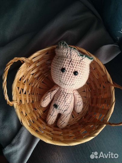 Грут вязаный крючком Амигуруми