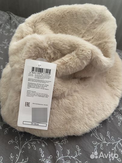 Панамка плюшевая меховая