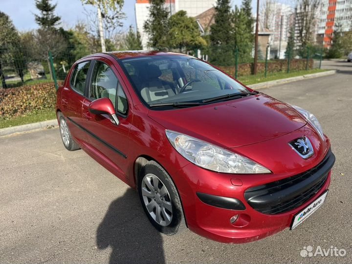 Peugeot 207 1.6 AT, 2008, 60 000 км