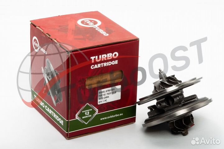 Картридж турбины EVB Turbo 758351-0009E