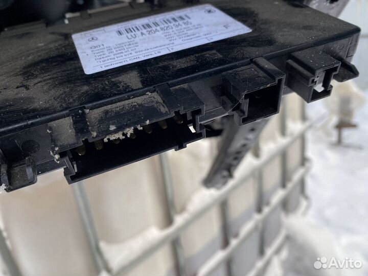 Блок управления водительского сидения W204