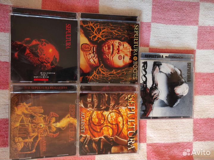 Музыкальные cd диски металл