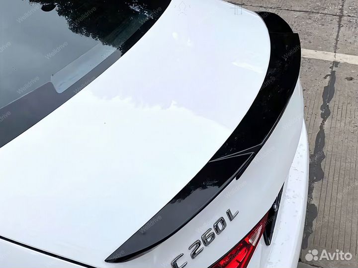 Лип-спойлер Mercedes GLE coupe C167 Brabus черный