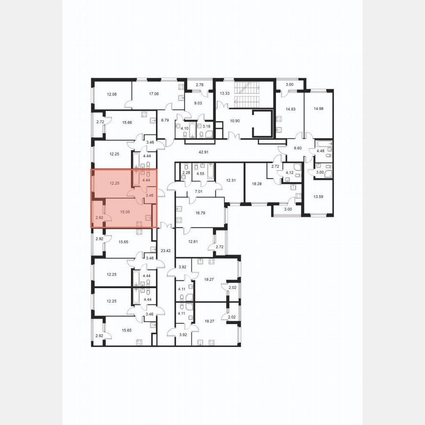 1-к. квартира, 36,3 м², 9/9 эт.