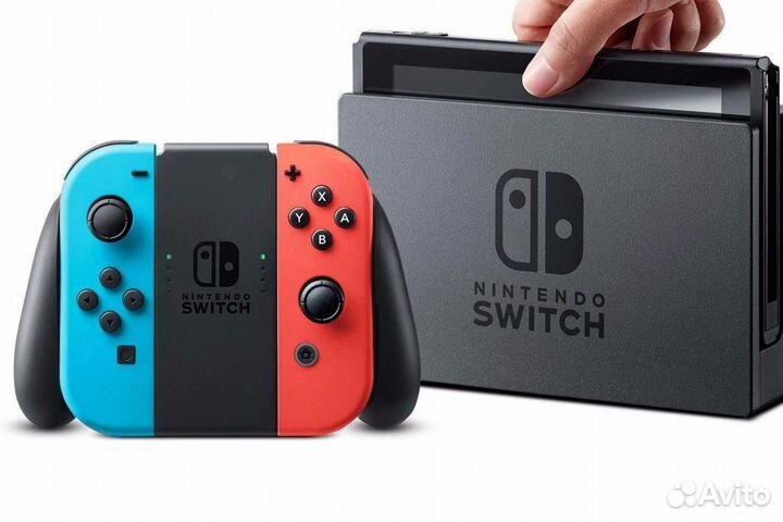 Nintendo switch Oled picofly (Neon) 64gb + 256gb
