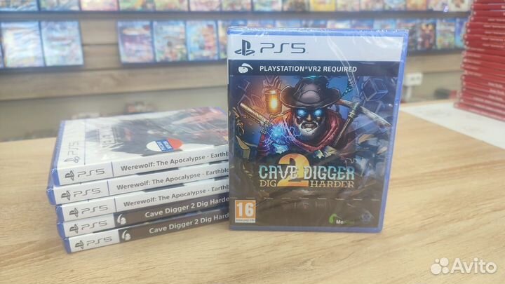 Cave digger dig 2 harder vr-2 ps5 англ