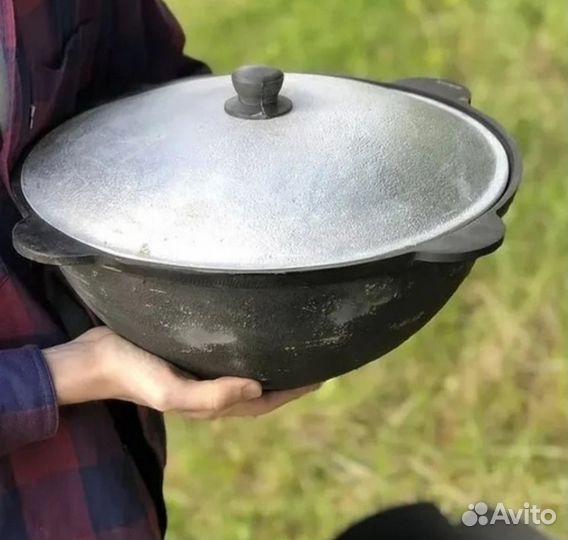 Казан чугунный