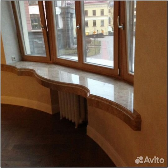 Подоконник из искусственного камня