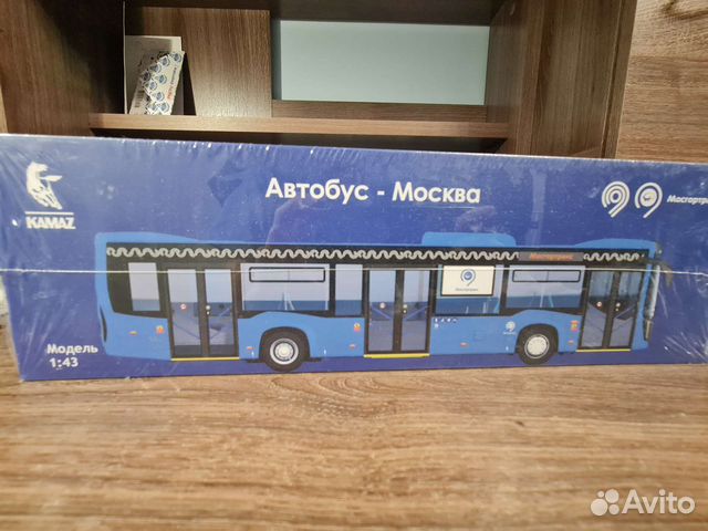 Макет Автобус-Москва Мосгортранс камаз 1:43 купить в Москве | Хобби и ...