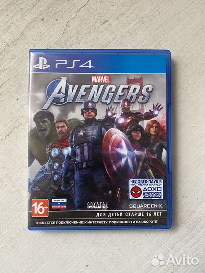 Игры ps4 Marvel avengers