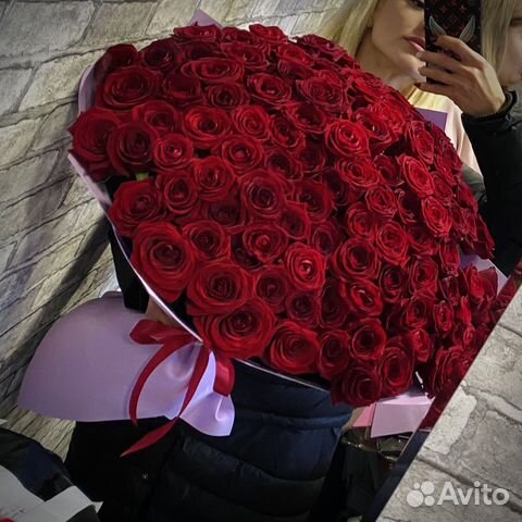 101 Роза 60см высокая