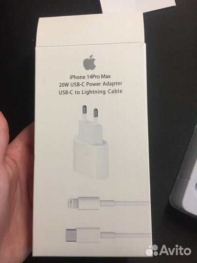 Зарядка lightning 20w