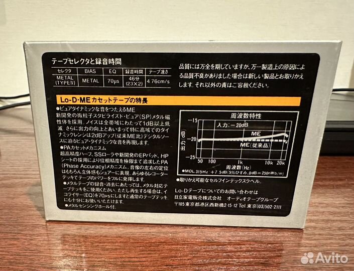 Аудиокассета Lo-D 46 ME