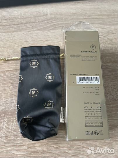 Коробка и мешочек Montale Sensual Instinct 100 ml