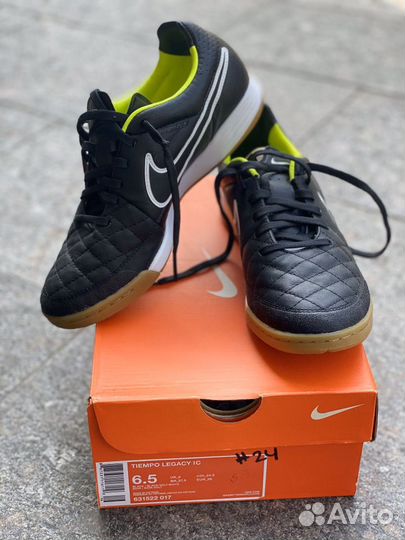 Футзалки Nike Tiempo Legacy IC р. 36 натур кожа