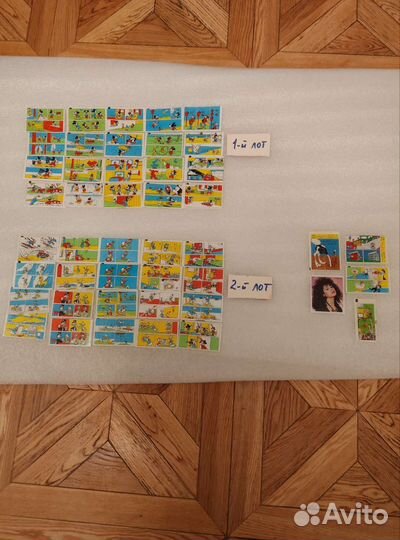 Вкладыши от жвачек Donald,Дональд времен СССР