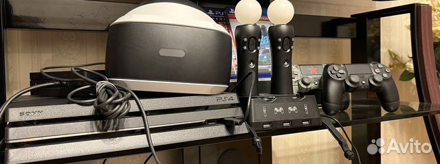 Игровая приставка Sony PlayStation 4 pro + vr ps