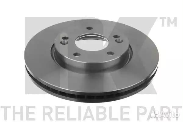 Диск тормозной передний hyundai tucson 06- / i30 0