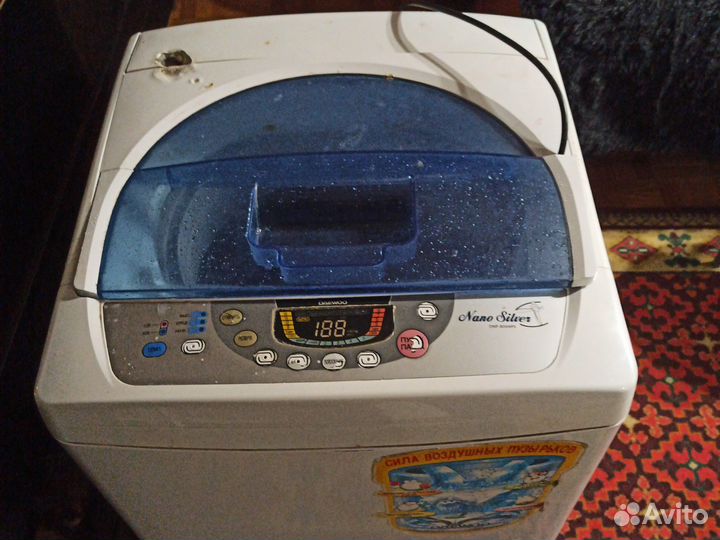 Пузырьковая стиральная машинка Daewoo DWF806 WPS