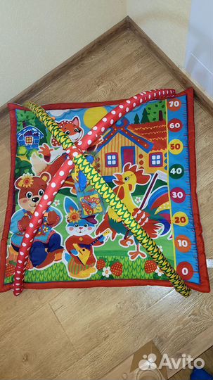 Развивающий коврик новый