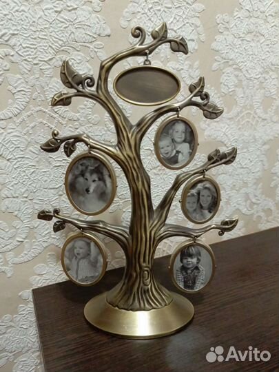 Интерьерное дерево фоторамка