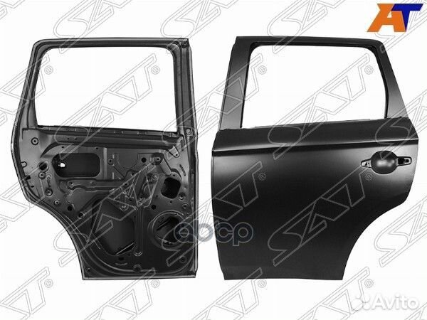 Дверь задняя Mitsubishi Outlander 12-15 (Слева)