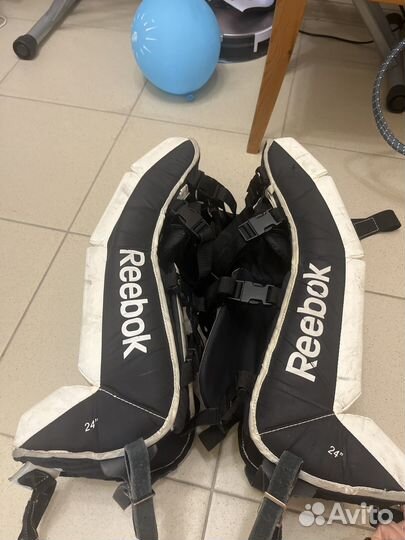 Щитки воатарские Reebok jr