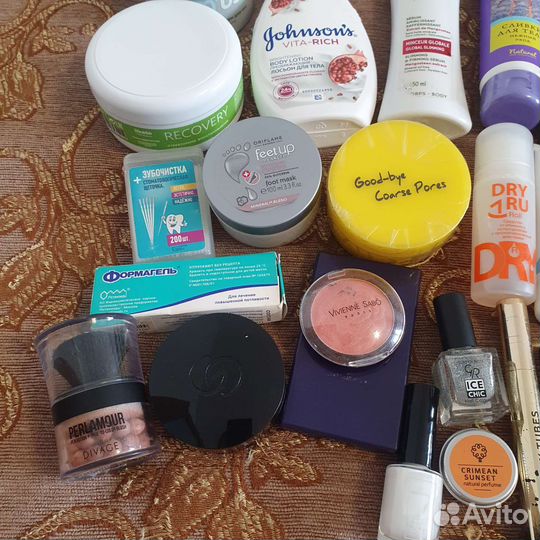 Набор косметики большой пакет