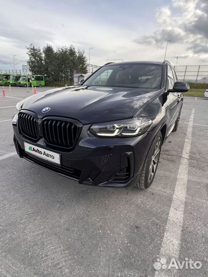 BMW X3 3.0 AT, 2022, 21 300 км