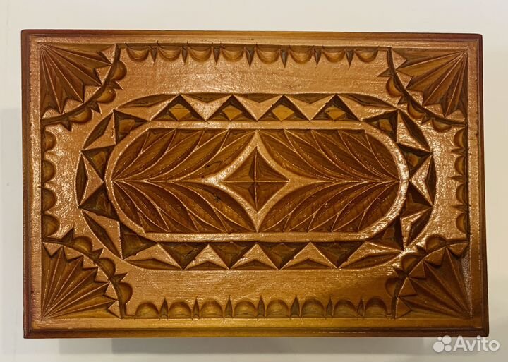 Шкатулка деревянная СССР