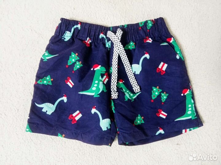 Шорты с динозаврами