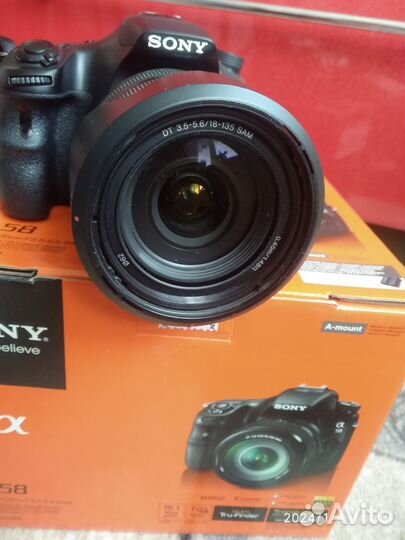 Зеркальный фотоаппарат sony a58